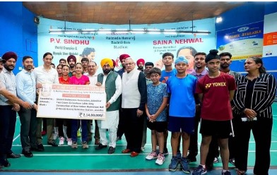 ਮੁੱਖ ਮੰਤਰੀ ਨੇ ਕੀਤਾ ਇਨਡੋਰ ਬੈਡਮਿੰਟਨ ਹਾਲ ਦੇ ਨਿਰਮਾਣ ਲਈ ਗ੍ਰਾਂਟ ਦਾ ਐਲਾਨ