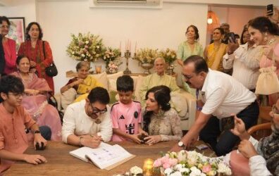 ਗੌਰੀ ਸਪੈ੍ਟ ਨਾਲ ਵਿਆਹ ਬੰਧਨ `ਚ ਬੱਝੇ ਅਦਾਕਾਰ ਆਮਿਰ ਖਾਨ