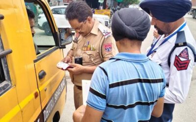 ਸੇਫ ਸਕੂਲ ਵਾਹਨ ਪਾਲਿਸੀ ਤਹਿਤ ਕੀਤੀ ਗਈ ਸਕੂਲ ਬੱਸਾਂ ਦੀ ਚੈਕਿੰਗ