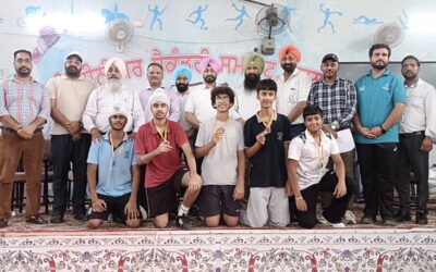ਜਿਲ੍ਹਾ ਸਕੂਲ ਟੂਰਨਾਮੈਂਟ `ਚ ਲੜਕਿਆਂ ਦੇ ਸ਼ਤਰੰਜ ਮੁਕਾਬਲੇ ਕਰਵਾਏ ਗਏ