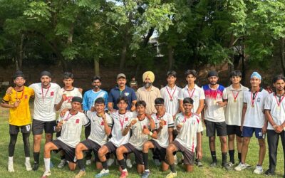 ਜਿਲ੍ਹਾ ਪੱਧਰੀ ਅੰਡਰ-19 ਫੁੱਟਬਾਲ ਮੁਕਾਬਲੇ ਵਿੱਚ ਜਿੱਤਿਆ ਗੋਲਡ ਮੈਡਲ