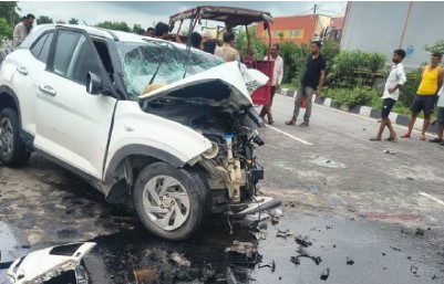 Jhansi Accident Jhansi Acccident