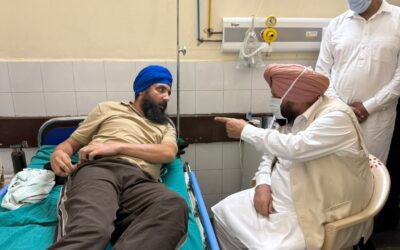 ਰਾਸ਼ਟਰੀ ਘੱਟ ਗਿਣਤੀ ਕਮਿਸ਼ਨ ਚੇਅਰਮੈਨ ਕੀਤੀ ਮੋਹਨਜੀਤ ਸਿੰਘ ਨਾਲ ਮੁਲਾਕਾਤ