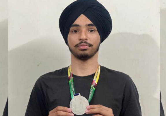 ਗ੍ਰੀਕੋ ਰੋਮਨ ਕੁਸ਼ਤੀ ਮੁਕਾਬਲਿਆਂ ਵਿਚ ਪੰਜਾਬੀ ਨੌੌਜਵਾਨ ਨੇ ਜਿੱਤਿਆ ਚਾਂਦੀ ਦਾ ਤਗਮਾ