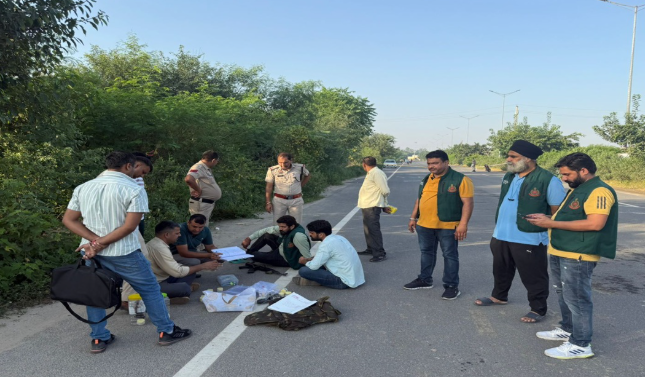 ਗੁਰੂਗ੍ਰਾਮ ਵਿੱਚ ਨੂਹ ਕਰਾਈਮ ਬ੍ਰਾਂਚ ਪੁਲਸ ਮੁਕਾਬਲੇ ਵਿਚ ਲੋੜੀਂਦਾ ਅਪਰਾਧੀ ਕੀਤਾ ਢੇਰ