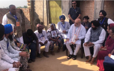 ਕੇਂਦਰੀ ਗ੍ਰਹਿ ਮੰਤਰੀ ਨੇ ਕੀਤੀ ਗੁਲਜ਼ਾਰ ਸਿੰਘ ਦੇ ਪਰਿਵਾਰ ਨਾਲ ਮੁਲਾਕਾਤ