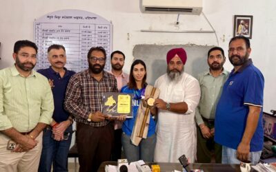 ਵਿਧਾਇਕ ਤੇ ਖੇਡ ਵਿਭਾਗ ਵੱਲੋਂ ਕਾਂਸੀ ਦੇ ਤਗ਼ਮੇ ਜਿੱਤਣ ਵਾਲੀ ਸ਼ੂਟਰ ਦਾ ਸਨਮਾਨ